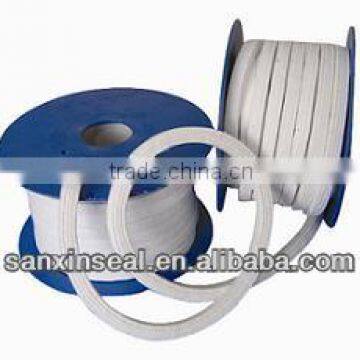 Braided PTFE packing for sealing with oil or without oil