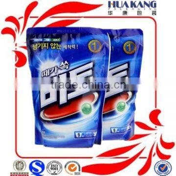 plastic bag for liquid laundry detergent bag