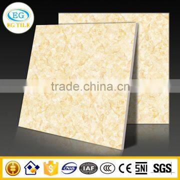 80X80 French gold crystal glass stone glazed polished 3d flooring porcelain tile