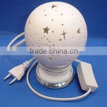 Xmas ceramic giftware, ceramic electric light