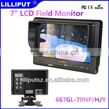 Lilliput 7" camera mount lcd monitor with hdmi input