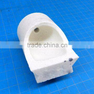 alumina ceramic crucible dental casting crucible