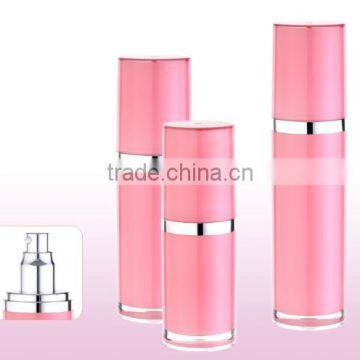 Colorful Round Aluminium Cosmetic Airless Lotion Bottle photo-3