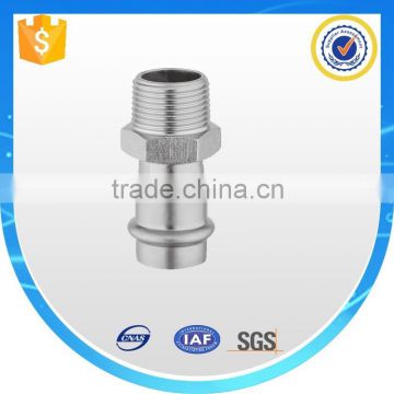 stainless steel pipes fittings adapter supplier