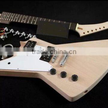 exploited unfinished DIY electric guitar Kit