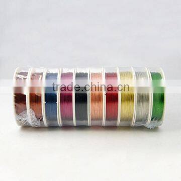 1mm Mixed Colored Roll Copper Wire for Jewelry(CWIR-CW1mm)