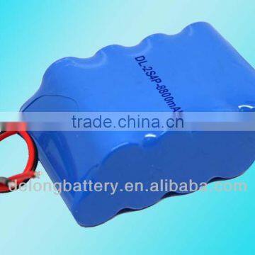 14.8V 10Ah Lithium ion battery packs for Robot Vacuum Cleaner/Vacuum china manufacturer Sweeper