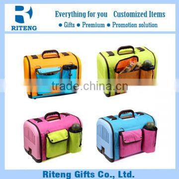 Airline approved comfortable plastic dog airline carrier