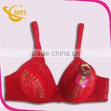 comfortable fancy ladies soft nipple big bra