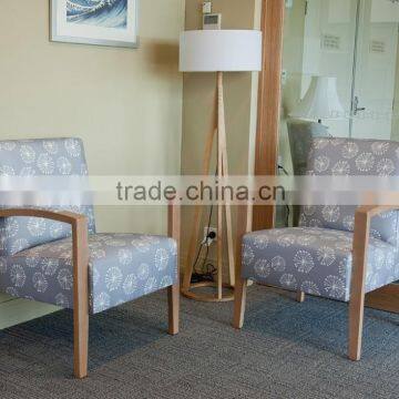 wooden hotel lobby chairs lounge chair furniture HDL1913