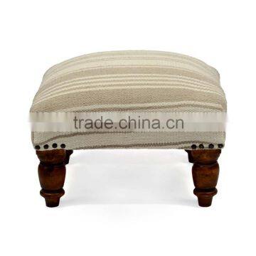 Natural Livings Cotton Upholstered Stool