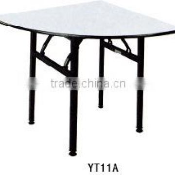 Modern function pvc top folding restaurant hotel banquet table YT11A