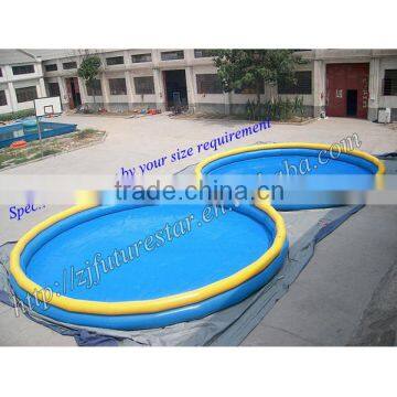 Best-selling PVC tarpaulin round inflatable swimming pool