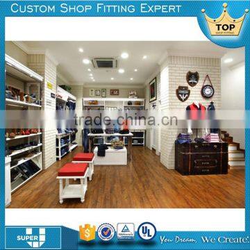 Factory Made High Quality Fashion Custom Tailor Shop Decoration