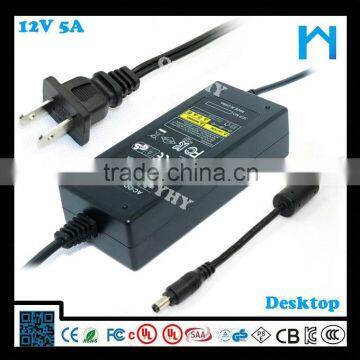 Power Supply for Led 12v 5a ac dc Adapter for Credit Card Terminal 60w Electric Power Transformer photo-4