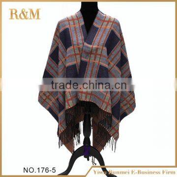 Newest factory sale top quality red tartan scarf from manufacturer