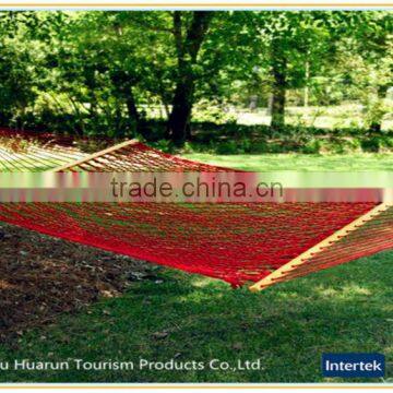 Outdoor Garden Hammock Red Rope