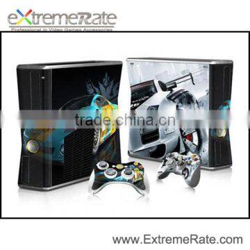 For Xbox 360 Slim Console Controller Vinyl Decal + 2 New Controller Skins For Xbox 360 Controller Skin