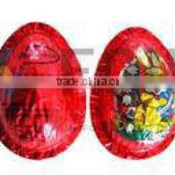 Chocolate Packing Aluminium Foil Moulding Egg Wrapping