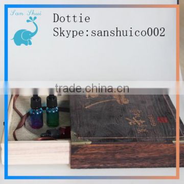 beautiful high quality wooden packing made in China hot sale eliquid packings