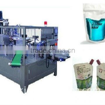 Premade Pouch Liquid & Paste Packing Machine