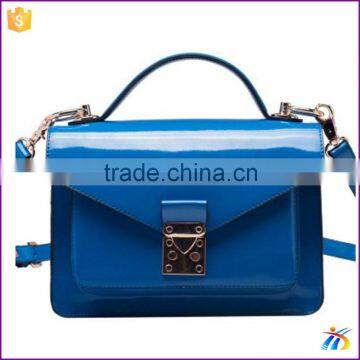 Beautiful candy color women genuine leather shoulder Bags