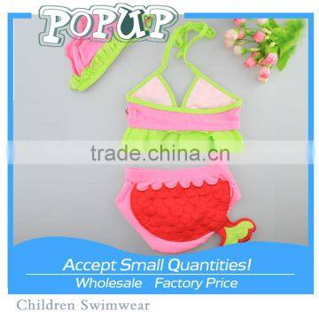 New Fashion Mermaid Tail Push Up Swimsuit Bikini Swimwear Bikinis For Children