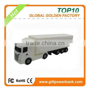 Customs Truck shape PVC power bank 2600Mah with factory price