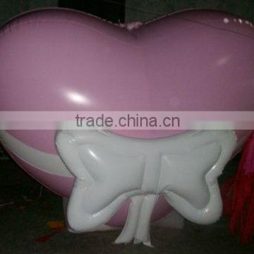 pvc inflatable heart