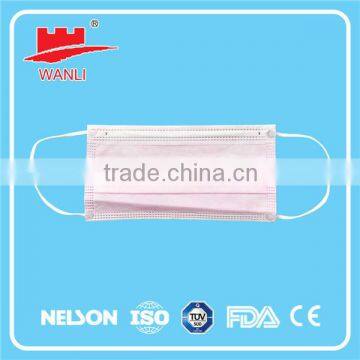 Dental supply China suppliers/disposable 3-ply face mask for surgical/dental product