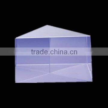 Fused silica optical glass equilateral prism