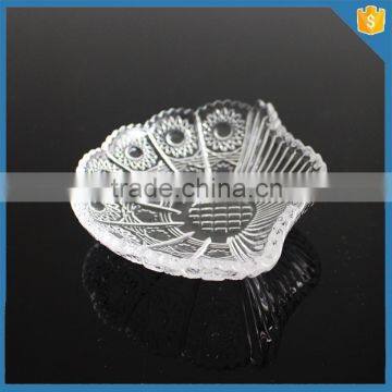 Mini Fan Shaped Glass Plate Supplier photo-2