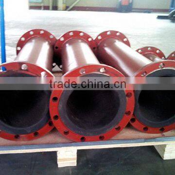 high efficiency steel rubber composite pipe for mining hardwork