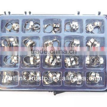 Dental Orthodontics Molar Bands Single buccal tubes