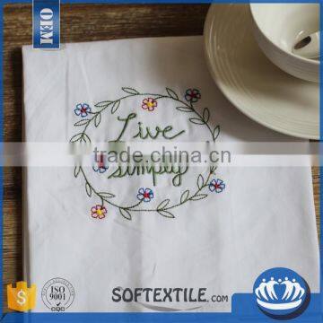 Wholesale custom cotton line tea towel