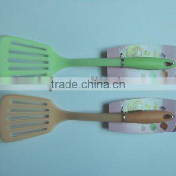 silicone slotted turner silicone heat-resistant turner silicone cooking turner