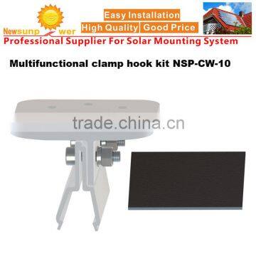 Standing Seam Clip Lock Brackets for metal roof top solar panel mounting system