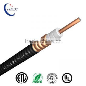 50 ohm Corrugated Copper Communicatiion Cable 1/2" Feeder Cable