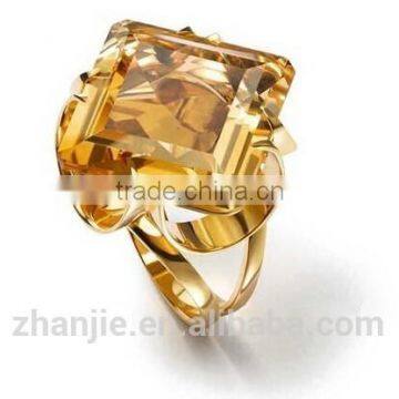 One-stone-ring-designs yellow fashion one big single stone ring designs