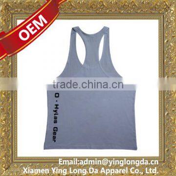 Good quality crazy Selling men's plain white tank tops