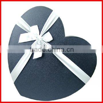 Decorative Nice Quality Paper Heart Shape Chocolate Packaging Box