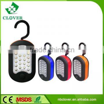 Strong magnetic with hook 24 led portable led camping light