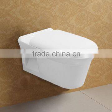 Wall Mounted Ceramic Women WC Toilet