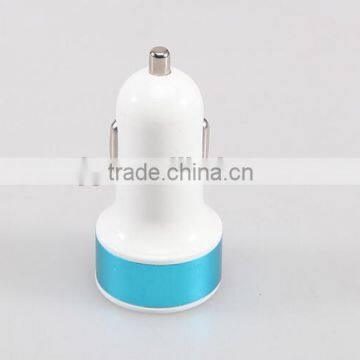 2016 Newest Design Protable Dual USB Car Charger With LED Light Universal 3.1A photo-2