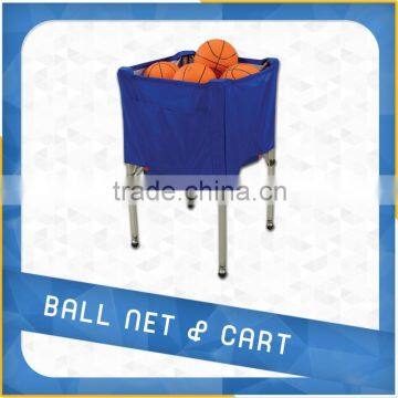 Aluminum frame ball cart