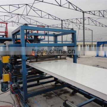 Hot Sale Colored Steel EPS Wall Sandwich Panel Production Line photo-2