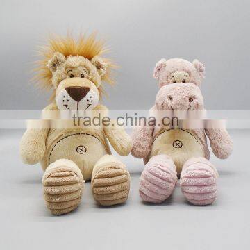 New Design Cute Pink Bear Custom Made Plush Toy for Birthday Gifts