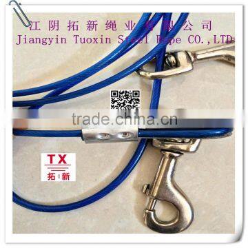 galvanized steel wire cable rope sling 1/4"