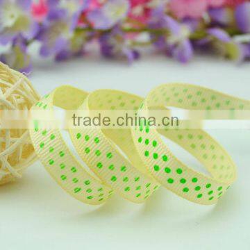 decorative gift printed grosgrain ribbon