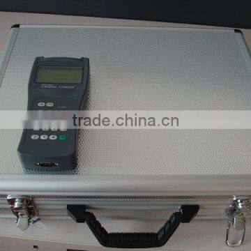 Portable hand hold ultrasonic flow water meter clamp on sensors